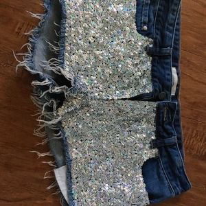 Jean shorts